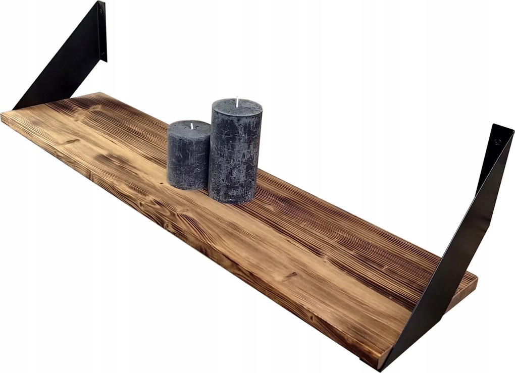 Falra Akasztható Fém Loft Polc Falra 40cm