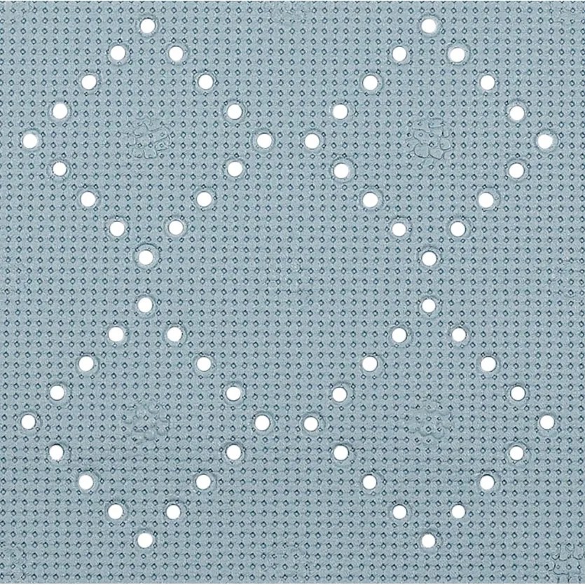 Spirella ALASKA csúszásgátló fürdőkád alátét,világosszürke, 71 x 36 cm