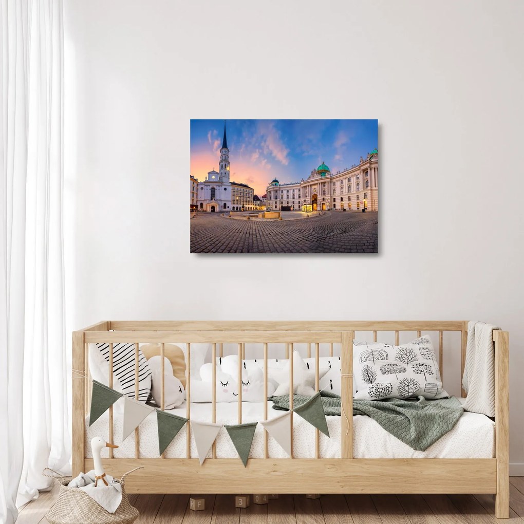 Kép - Austria, Vienna (üvegen) (70x50 cm)