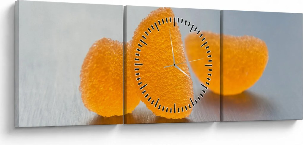 A mandarinok képe (órával) (90x30 cm)