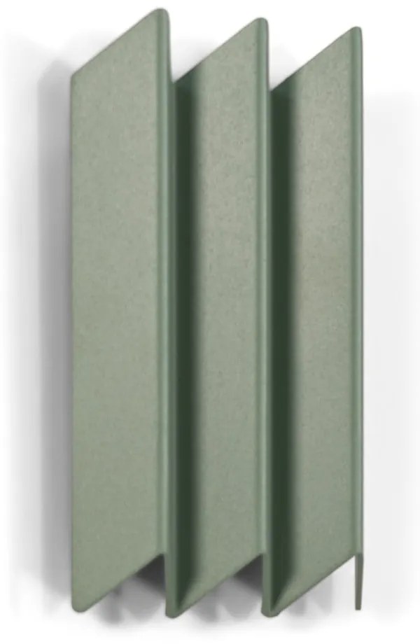 Szürkészöld fém fali fogas 13 cm Sensu – Spinder Design