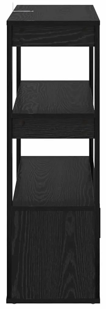 Széf Musta tammi 30 x 80 x 90 cm Faanyag