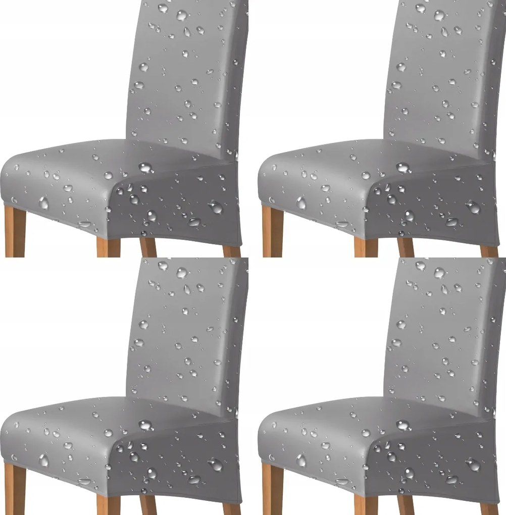 100% vízálló székhuzat XL Pu bőr öko bőr 6 db