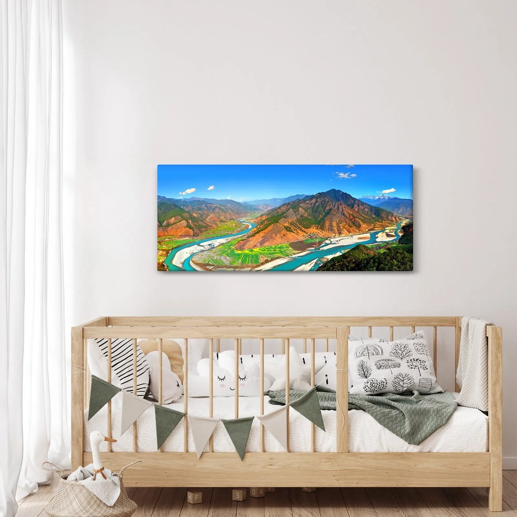 Kép - Jangce folyó (120x50 cm)
