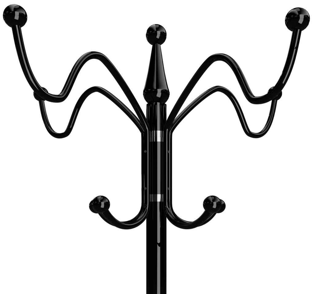 TENZY fogas márvány talapzattal, 37x173cm, fekete Casaria