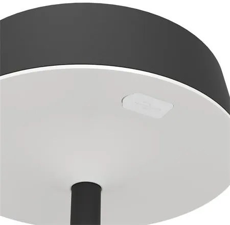 Akkus asztali lámpa, USB, CCT LED, 3 W, EGLO Simeri, fekete (VLSIMB)