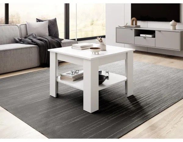 COCO dohányzóasztal, fehér