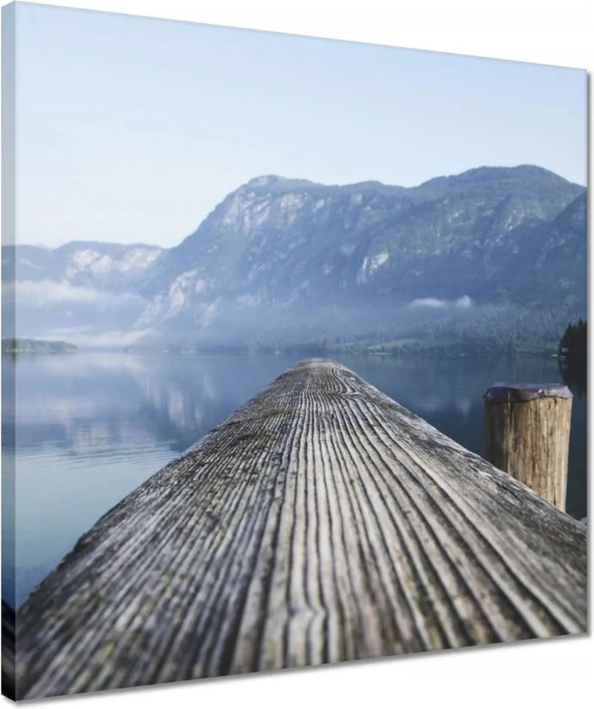 Vászonkép 40x40 Hegyi kilátás