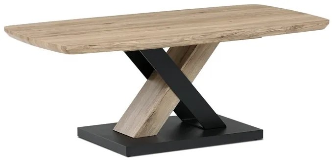 Dohányzóasztal 120 × 60 × 46 cm MDF San Remo tölgy CT-W1570 SRE