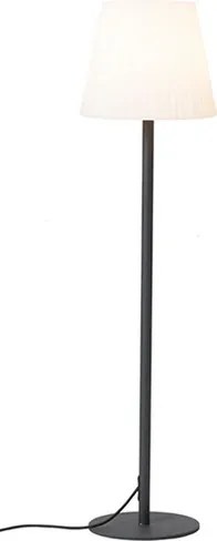 RENDL BOSANOVA 120 állólámpa antracit szatén PE 230V LED E27 15W IP65