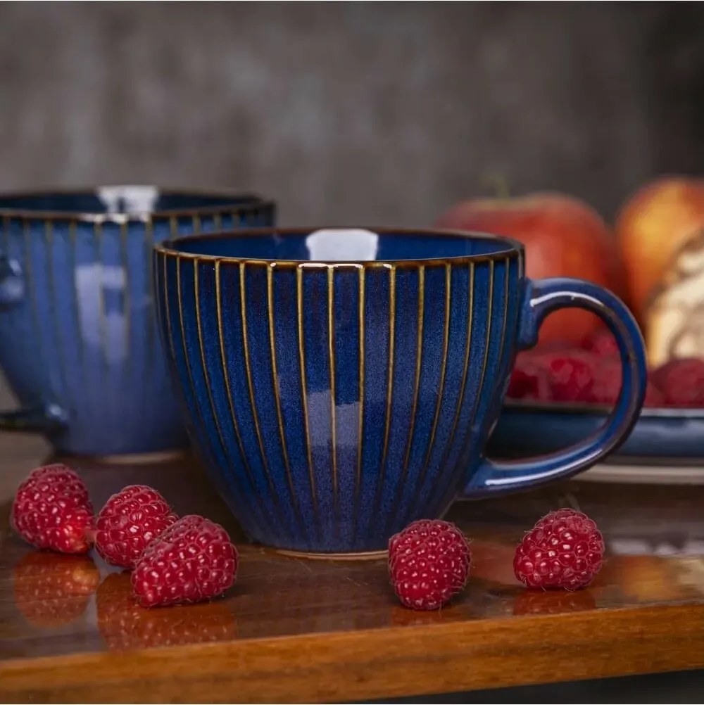 Altom 2 darab jumbo csésze szett Reactive Stripes450 ml