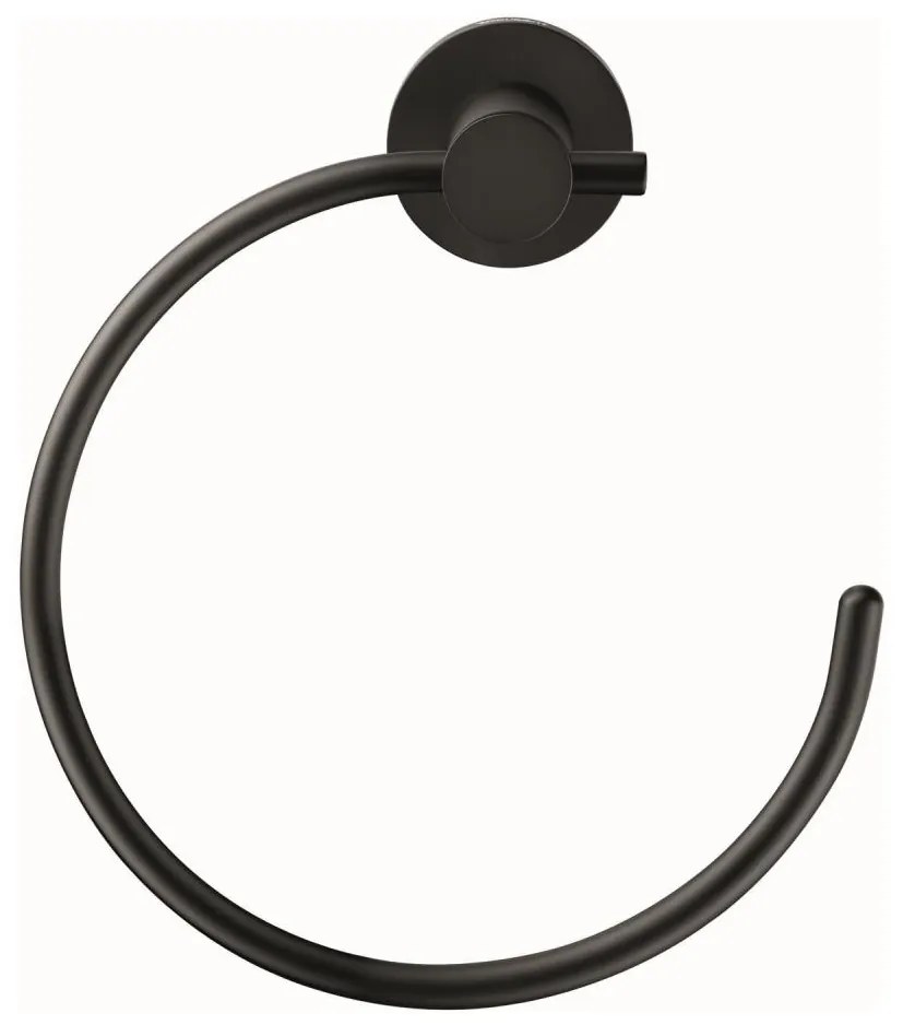 Duravit 99214600 - Fali törölközőtartó D-CODE, matt fekete