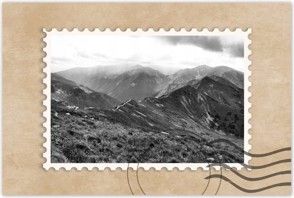 Poszterek 90x60 Tátra Lengyel hegyek Kilátás