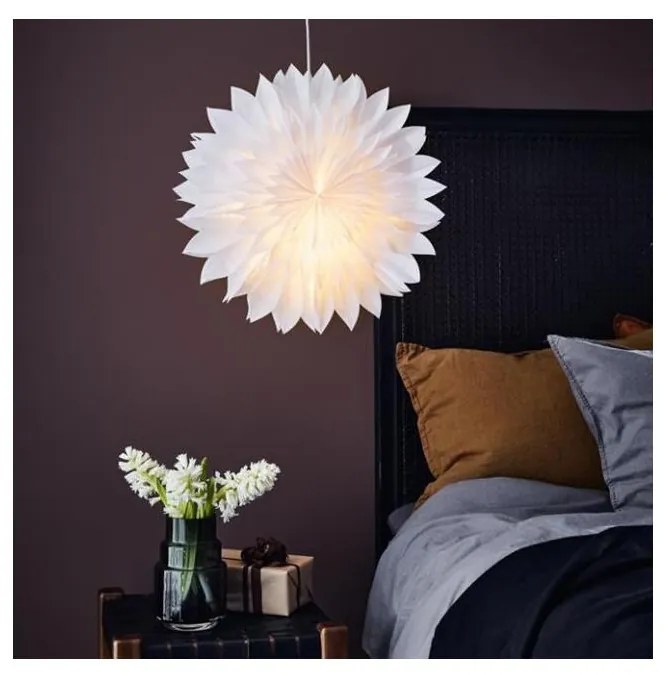 Markslöjd 705842 - Karácsonyi dekoráció SOLINA 1xE14/25W/230V á. 48 cm fehér