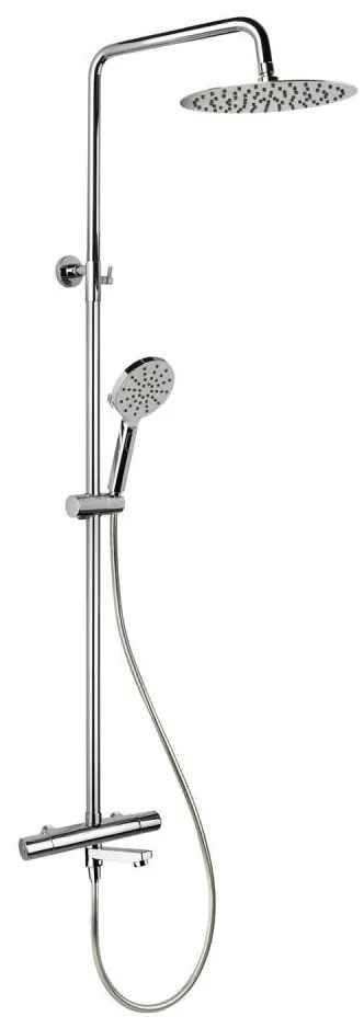 BATH DELUXE 31-160-11-60-00 - Zuhanygarnitúra termosztatikus csappal DRAGOR króm