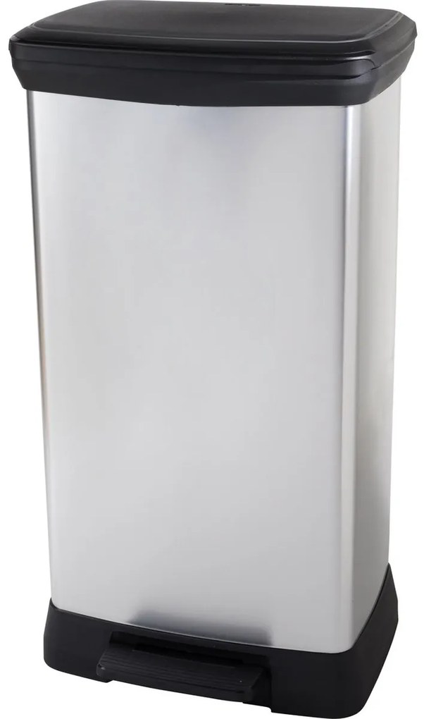 Curver Hulladékgyűjtő DECOBIN Duo 23L+23L, ezüst