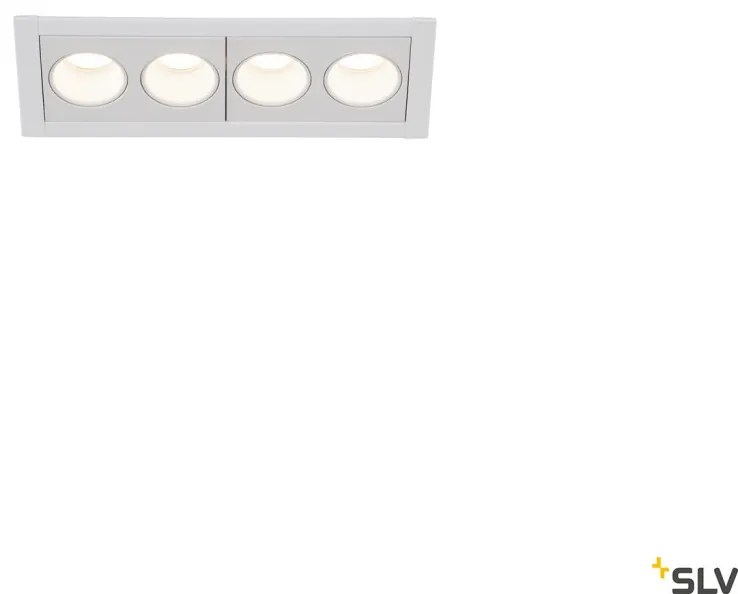 SLV MILANDOS 1005410 Beépíthető spotlámpa 2xLED 3000K 650LM IP20