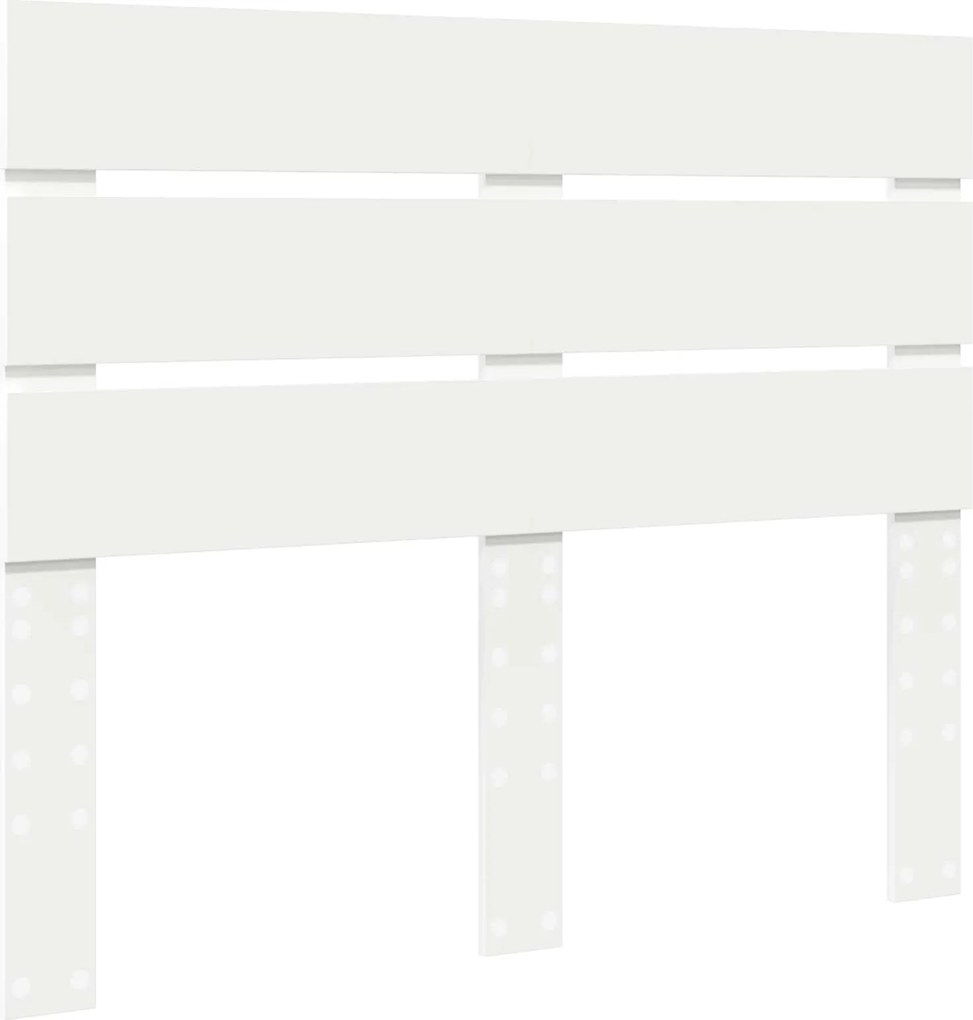 vidaXL Fejtámla Fehér 135 cm Faanyag