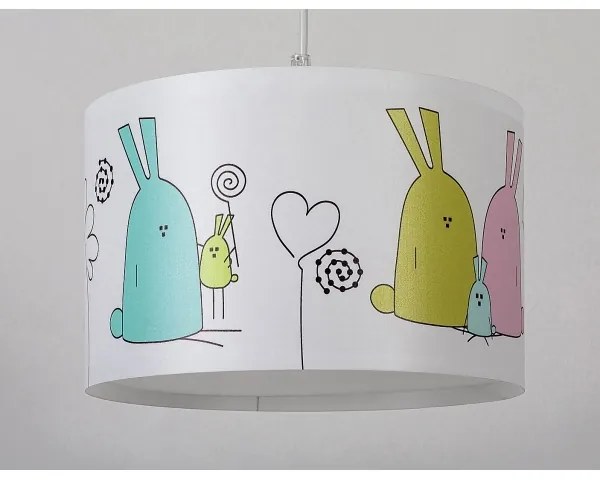 Rabalux 72166 - Gyerek csillár zsinóron FLAPPY 1xE27/40W/230V