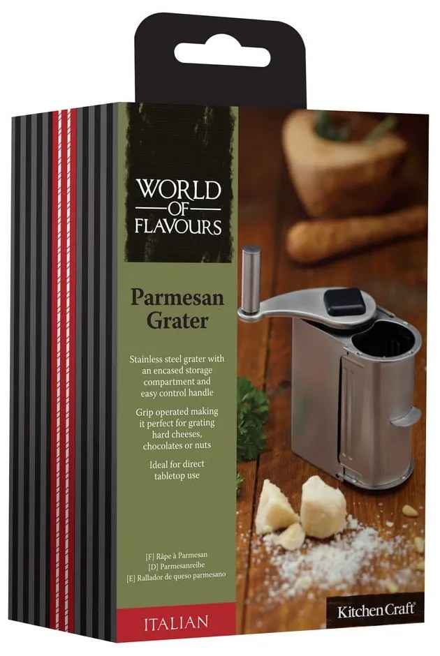 Italia Parmesan parmezán reszelő - Kitchen Craft