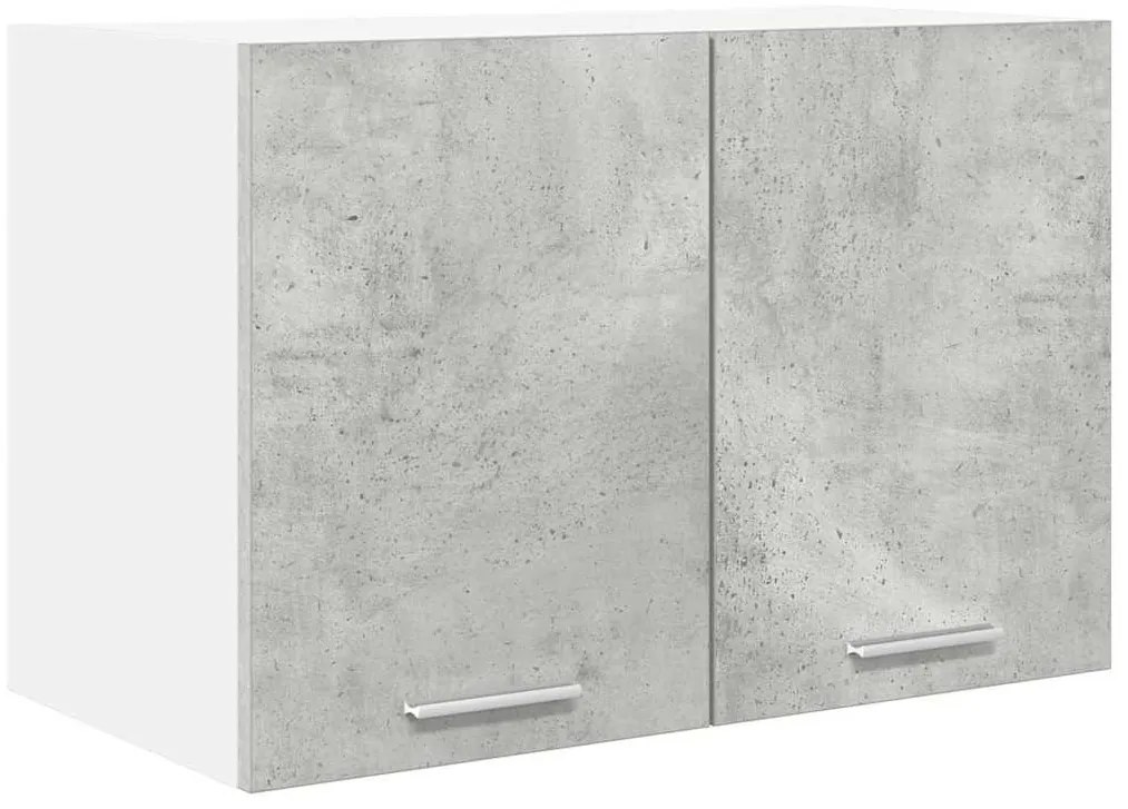 Függő szekrény Riga Beton szürke és fehér 60 x 31 x 40 cm