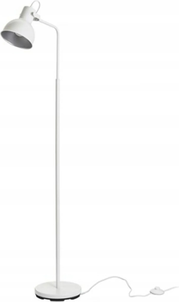 Rendl Rosita állólámpa fehér/ezüstszürke E27 12W 145cm retró dizájn