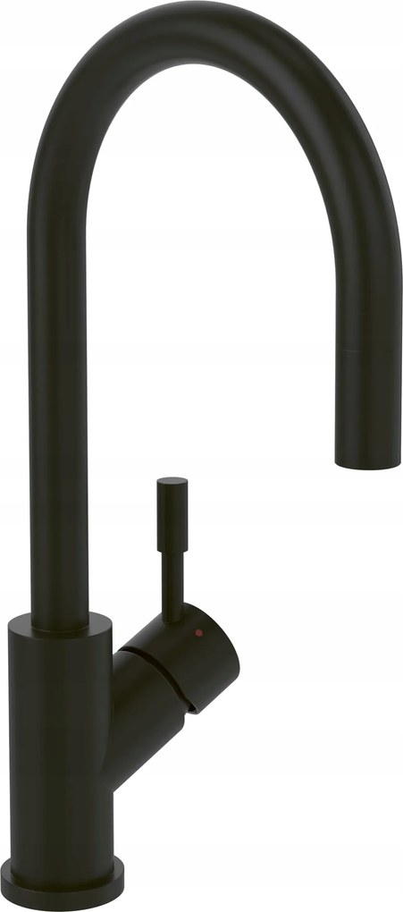 Konyhai csaptelep Villeroy&amp;Boch Umbrella Flex 9254 00 06 matt fekete