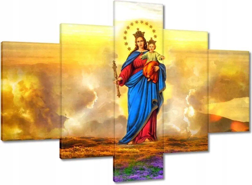 Vászonkép 100x70 Segítő Szűzanya