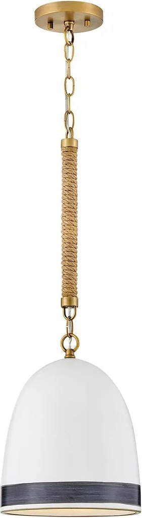 Hinkley lighting boho függeszték nash fehér sárgaréz elshk-nash-p-hb