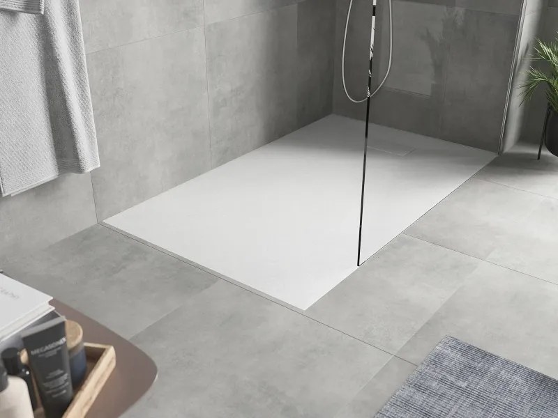 Mexen Hugo téglalap alakú zuhanytálca SMC 160 x 90 cm, fehér - 42109016