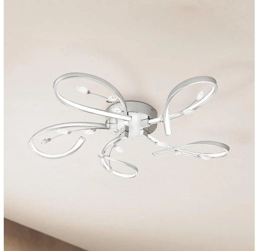 Eglo 97487 - LED mennyezeti lámpa VALLEMARE 5xLED/6,6W/230V