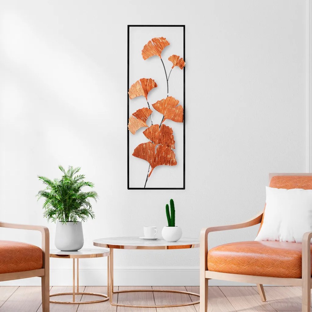 Fém fali dekoráció, 32×90 cm – TR930DYU1289