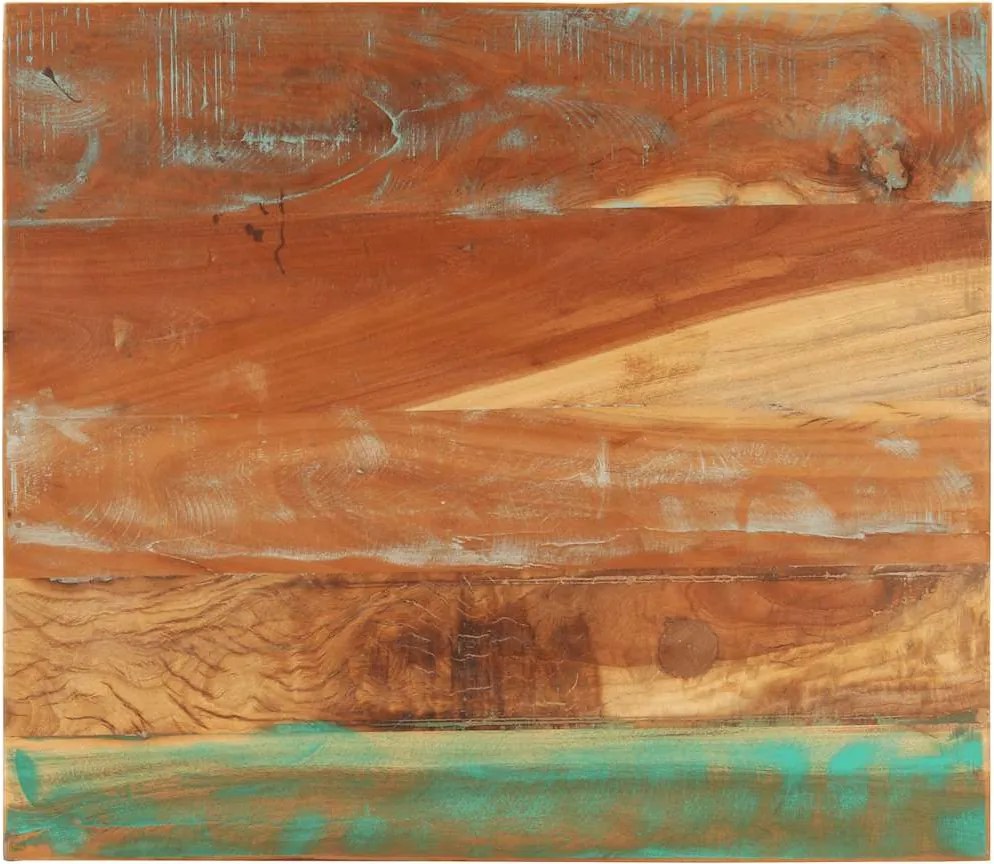 vidaXL négyszögű tömör újrahasznosított fa asztallap 70x80 cm 25-27 mm