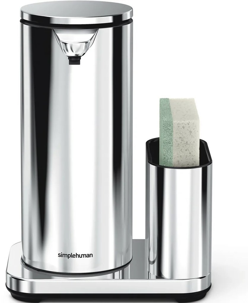Simplehuman Érintésmentes adagoló szivaccstartóval414 ml, rozsdamentes acél, fényes