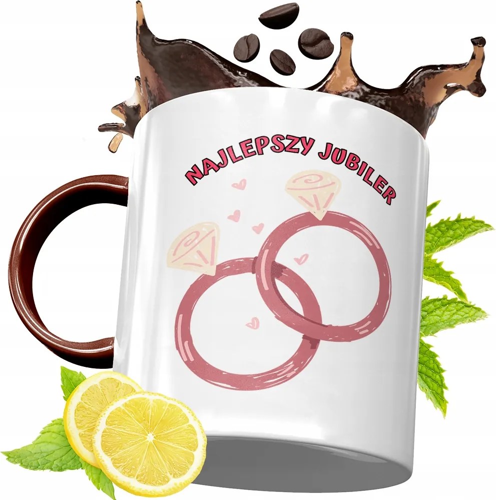 Bordó Bögre Ékszerésznek Születésnapi Ajándék fényképes nyomtatással