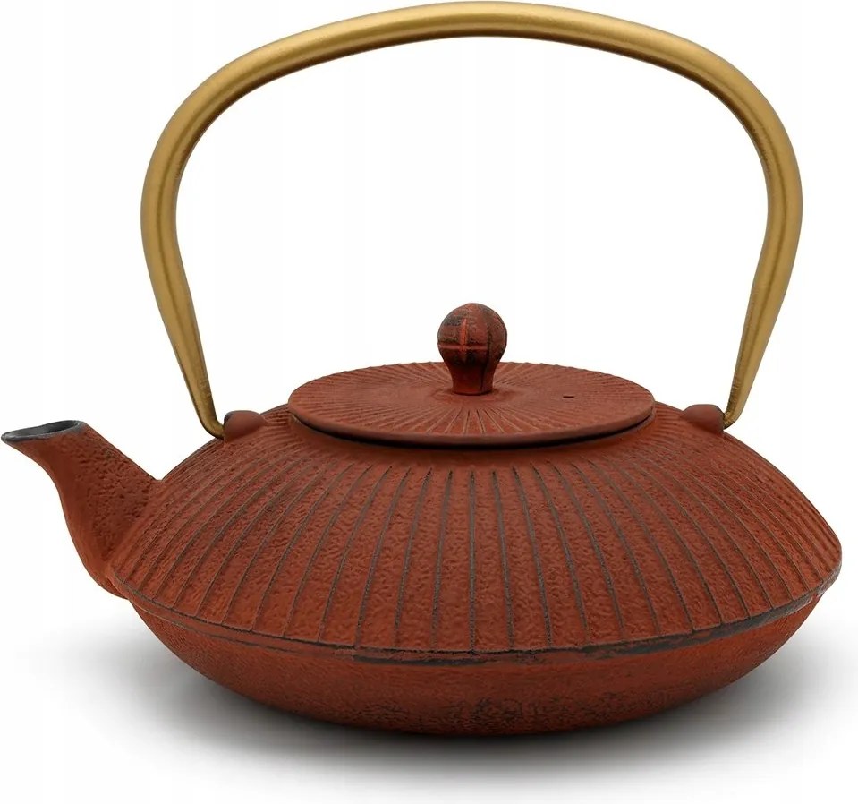 Linhai öntöttvas kancsó 1.1L piros