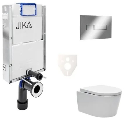 Fali WC szett Jika befalazáshoz + SAT Brevis WC SIKOJW2