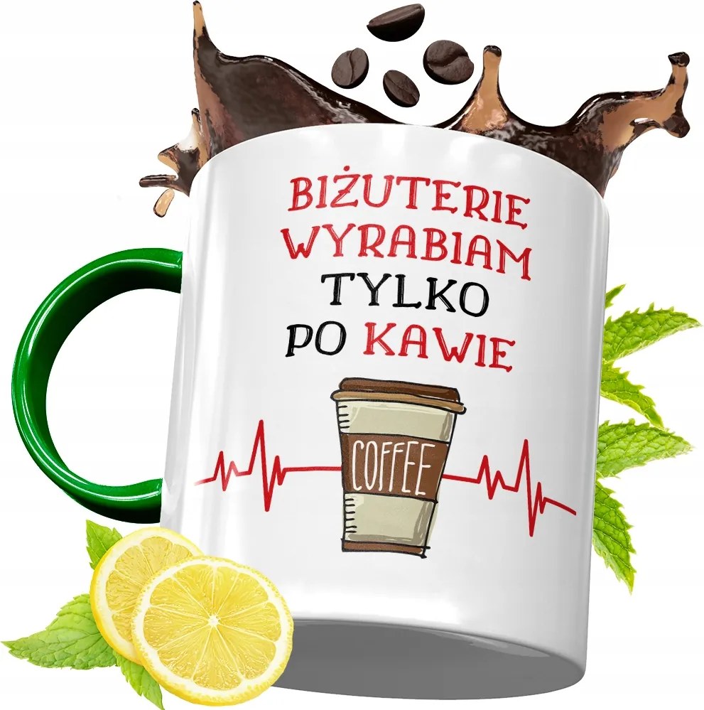 Zöld Bögre Ékszerésznek Születésnapi Ajándék fényképes nyomtatással