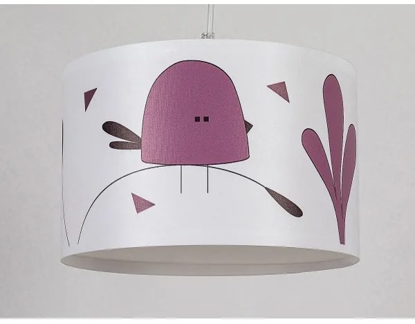 Rabalux 72069 - Gyerek csillár zsinóron FOWLY 1xE27/40W/230V