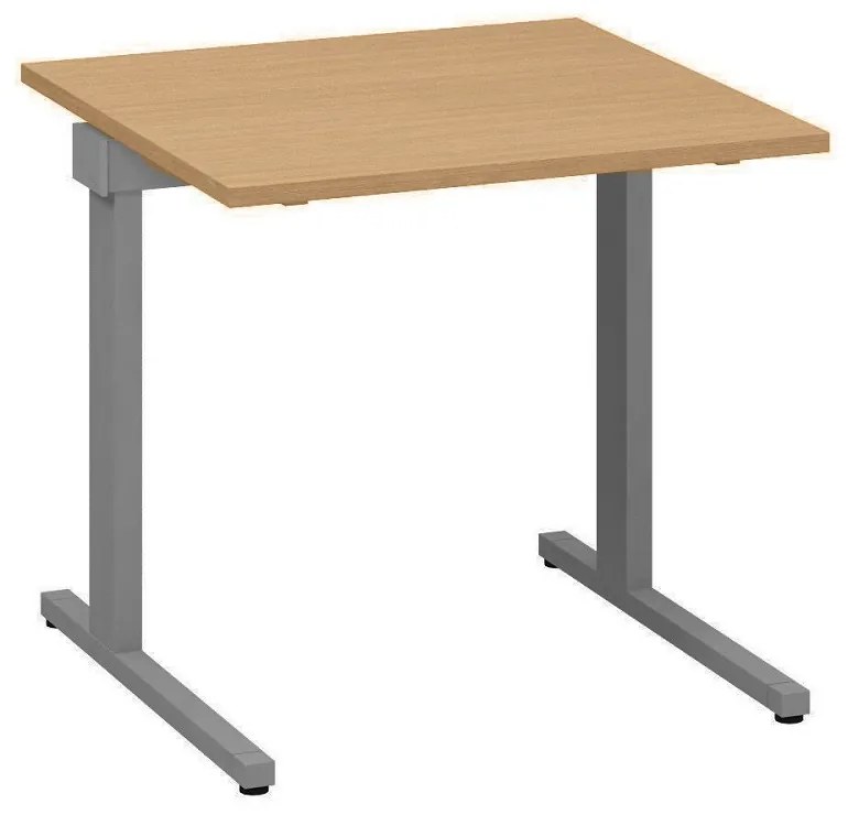 ProOffice C asztal 80 x 80 cm, bükkfa