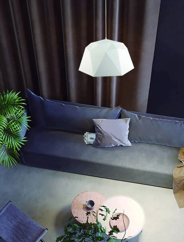 ORLICKI OR80469 ISEO Modern Függesztett Lámpa Fehér E27 IP20