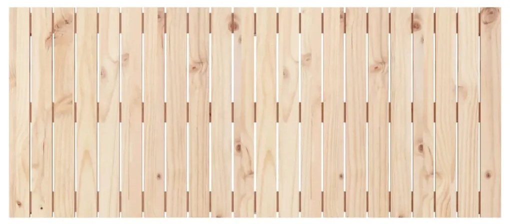 tömör fenyőfa fali fejtámla 140x3x60 cm