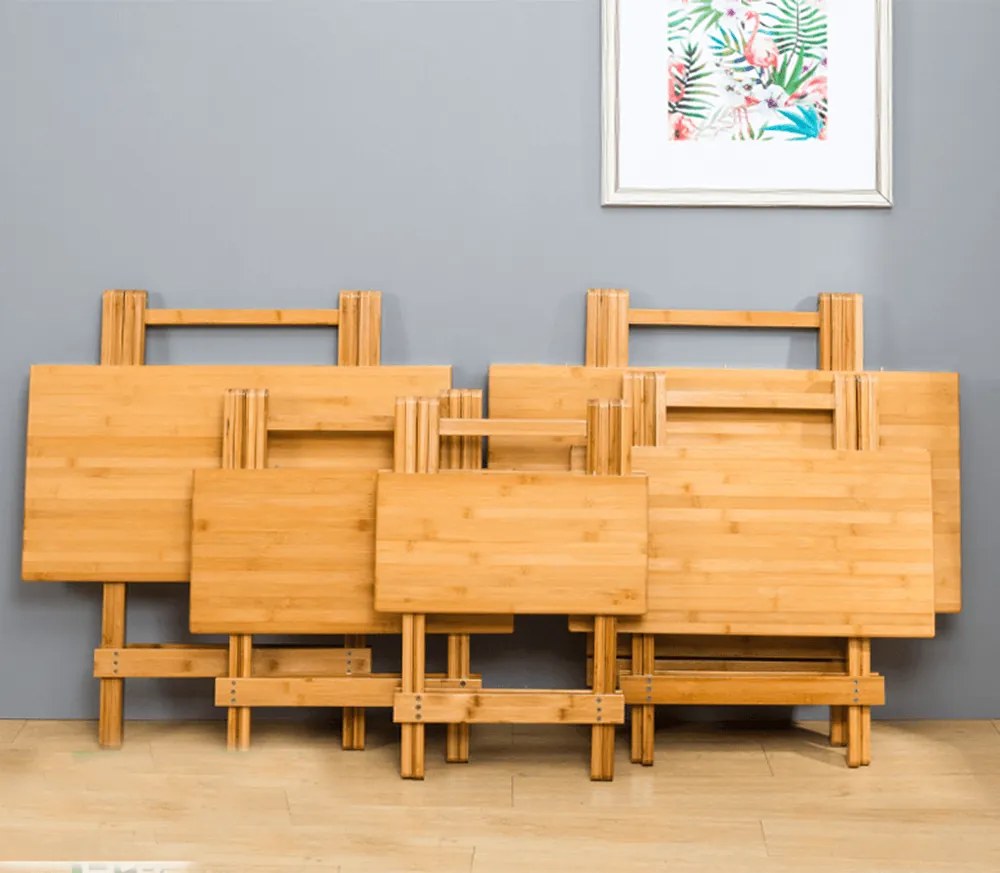 Szék, natúr bambusz, DENICE