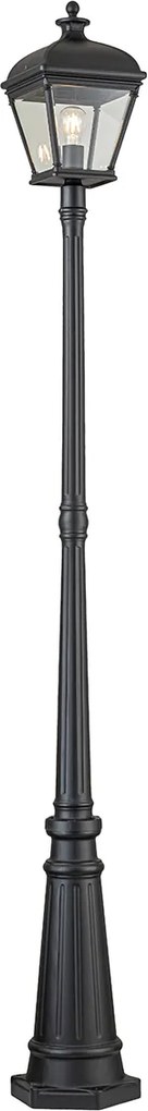 Elstead klasszikus kültéri állólámpa bayview fekete elsbayview-5l-bk IP44