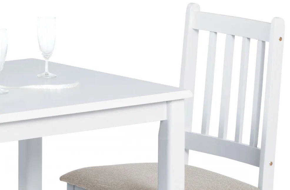 Set de sufragerie clasic alb din stoc Jaguar