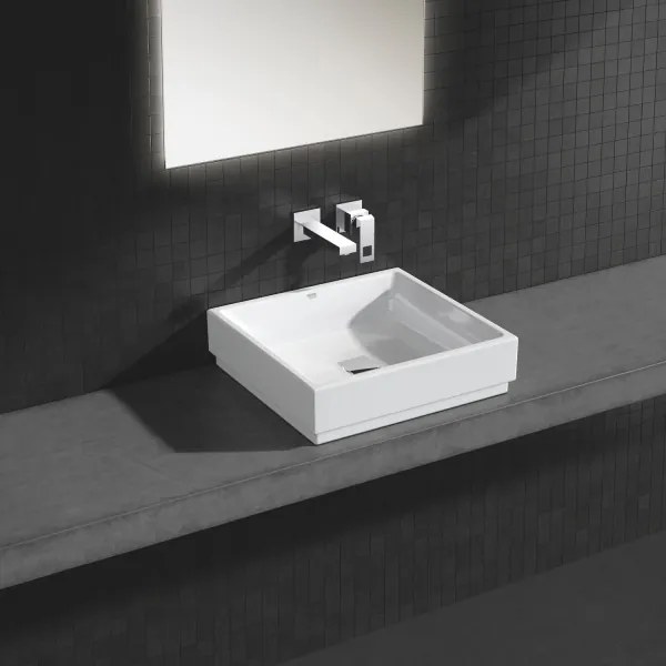 GROHE 19895000 - EUROCUBE kétlyukú mosdócsaptelep, 171 mm, fényes króm