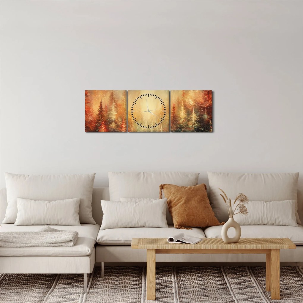 Kép - Erdők festése (órával) (90x30 cm)
