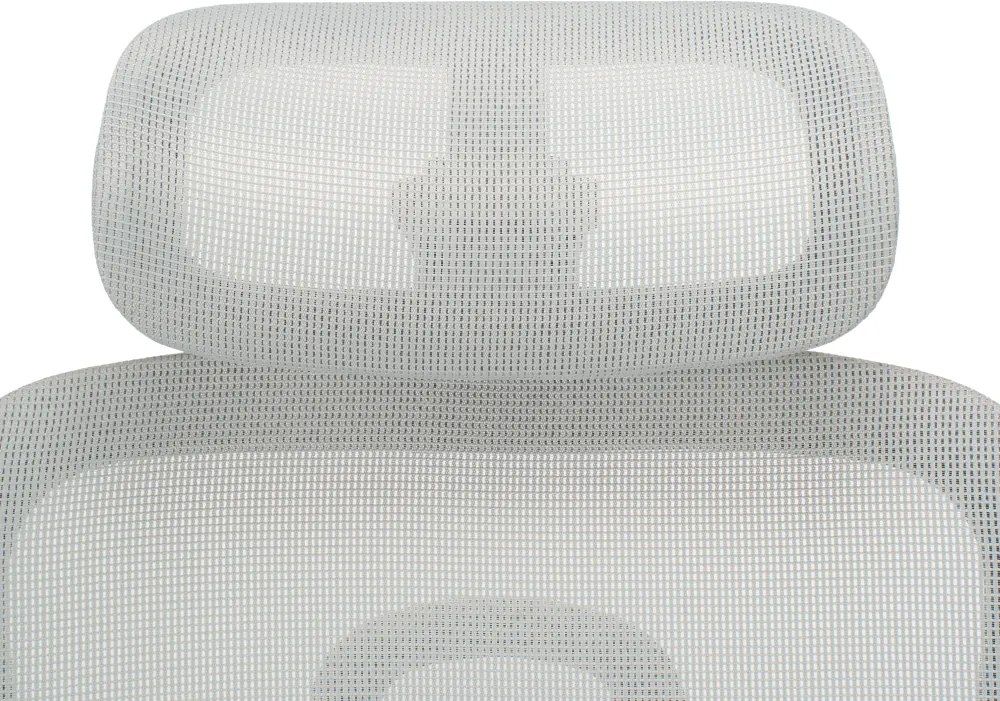 Irodai szék, világosszürke/szürke, teherbírás 150 kg, ERMEN