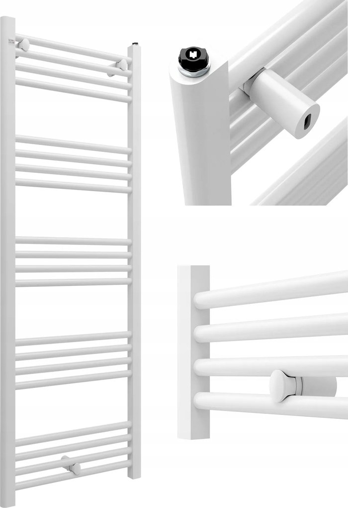 Fürdőszobai Radiátor 50/140 cm Fehér Létra Radiátor Modern Puerto