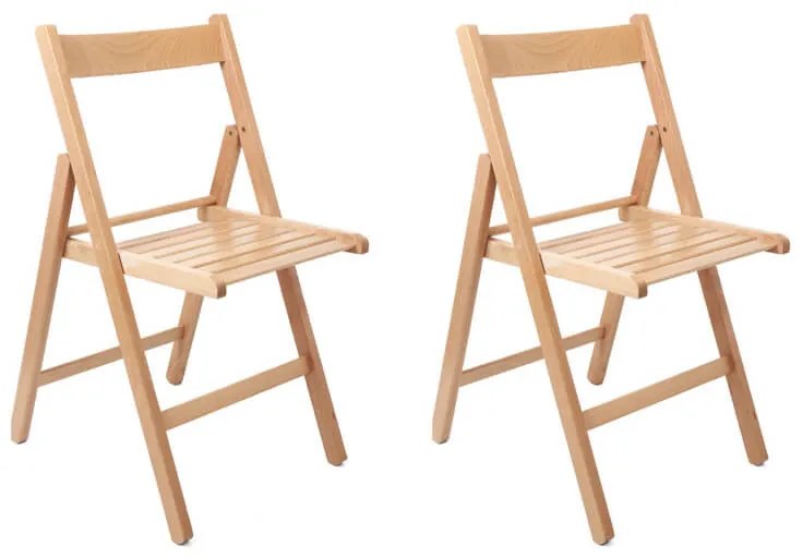 Tatti Összecsukható Bükkfa szék Natur - 2db N